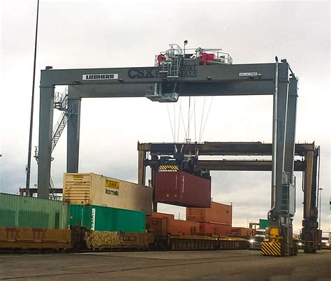 Liebherr Container Cranes Delivers Rtgs To Csx Intermodal Terminals
