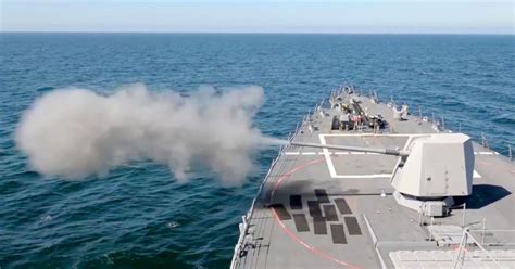 Navy To Fire Rail Gun Hypervelocity Projectile From 5 Inch Guns
