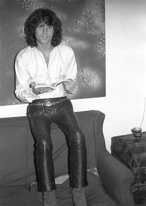Jim Morrison Style Leather Pants Icon