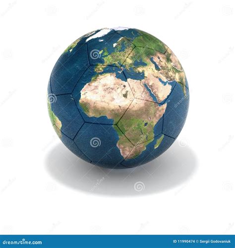 Earth Ball Stock Illustration Illustration Of Isolated 11990474