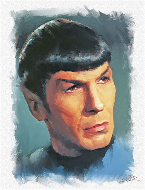Leonard Nimoy As Mr Spock On Star Trek James T Kirk Spock And Kirk Star Trek 1 Scifi