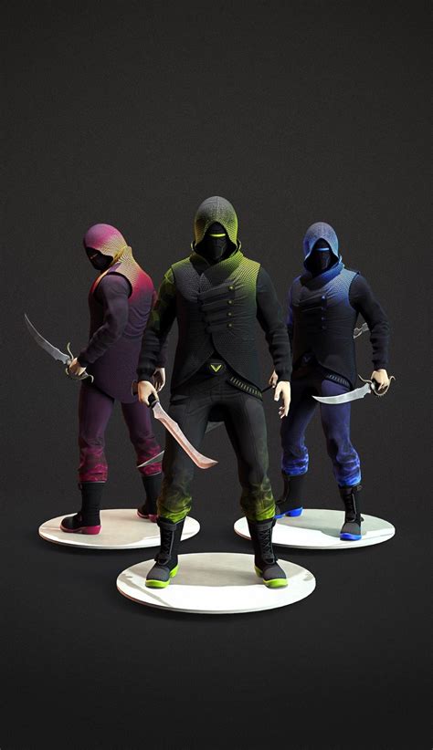 Futuristic Assassins Creed Showcase By Fittdesign Combat Clothes Ninja