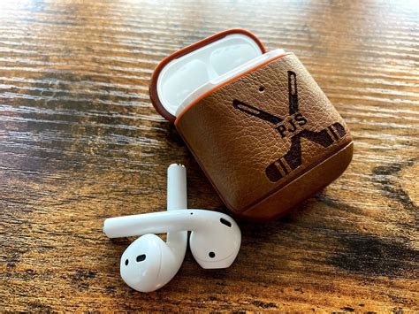 Airpods Case Personalized Laser Engraved Leather Airpod Etsy