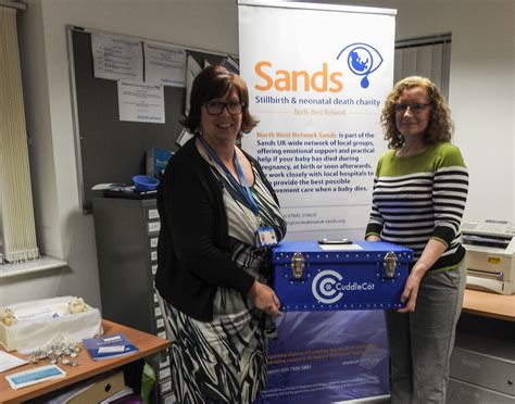 Cuddlecot Donation Will Help Bereaved Parents To Grieve Sands