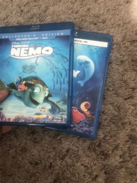 Finding Nemo Finding Dory Movie Collection Blu Ray Dvd Disney