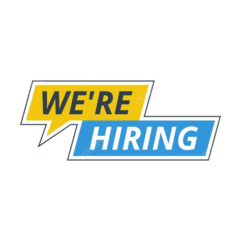 We Are Hiring Labels Vector We Are Hiring Vector We Are Hiring We