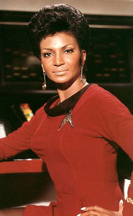 Press Photo Of Lovely Nichelle Nichols For The S Sci Fi Tv Show