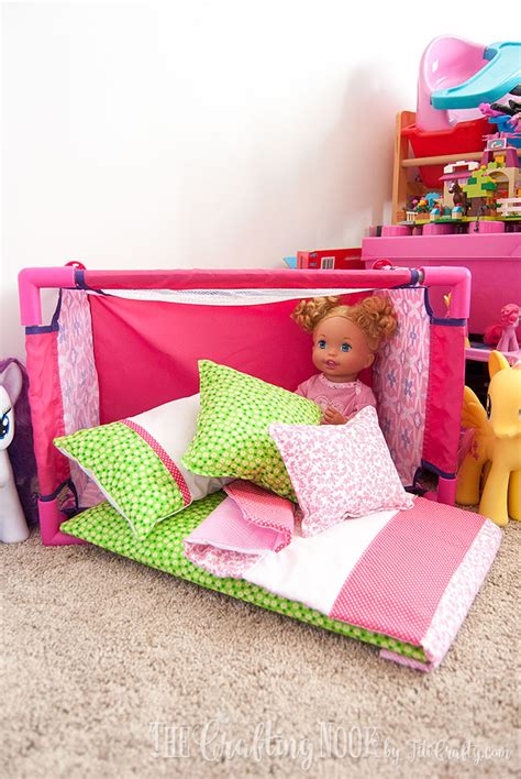 See more ideas about doll crib, doll cradle, baby doll cradle. DIY Baby Doll Crib Bedding set | The Crafting Nook