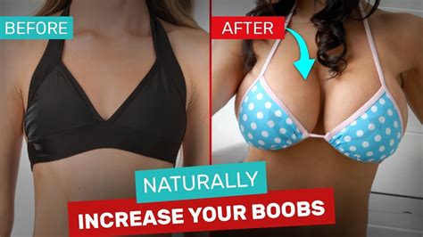 increase your boobs size naturally within 1 week grow your breast size with home massage