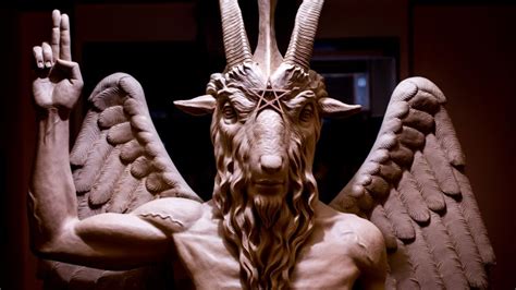 Decoding The Symbols On Satan S Statue BBC News
