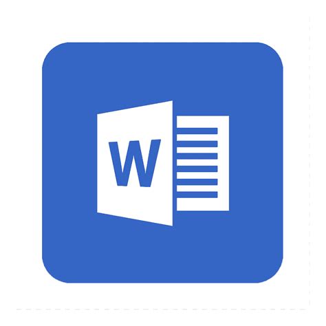 Microsoft Word Logo PNG Images Transparent HD Photo Clipart Photo Clipart Clip Art Words