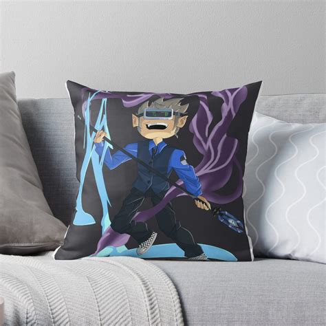 Imitation Blue Future Tomeddsworld Throw Pillow For Sale By