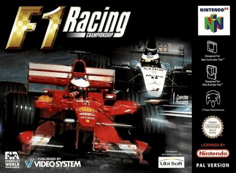 F1 Racing Championship For Nintendo 64 The Video Games Museum