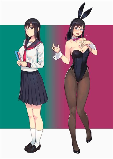 Yuuji And Original Red Neckwear Commentary Request Highres 1girl
