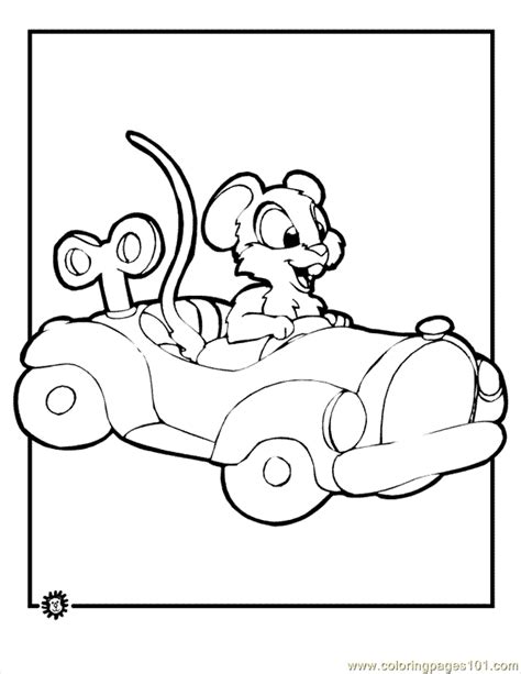 Free disney cars coloring pages. Toy Car Mouse Coloring Page - Free Mouse Coloring Pages ...