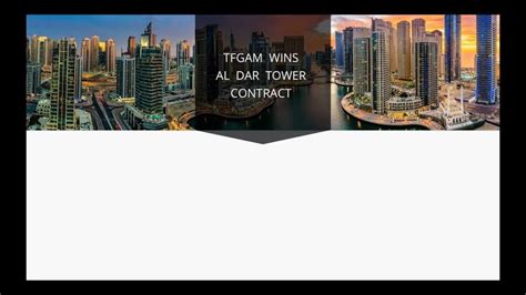 Tfgam Wins Al Dar Tower Contract Hotel Operations Asset Management