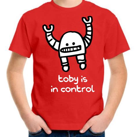Personalised Robot T Shirt By Dadsandkids