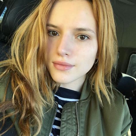 Bella Thorne Posts Makeup Free Selfie To Celebrate Getting Over Her