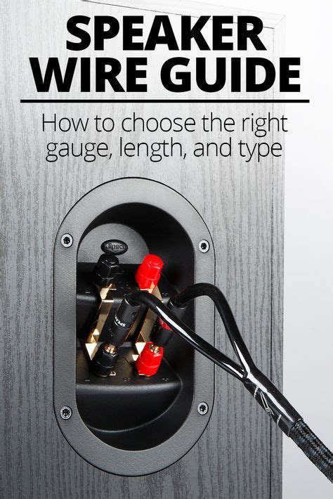 Simple Straightforward Guidance On Finding The Right Speaker Wire For