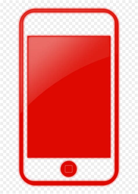 Download Red Mobile Icon Png Clipart 5679964 Pinclipart