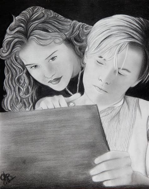 The Drawing Scene Jack And Rose Titanic By Gennyshelly98 On Deviantart