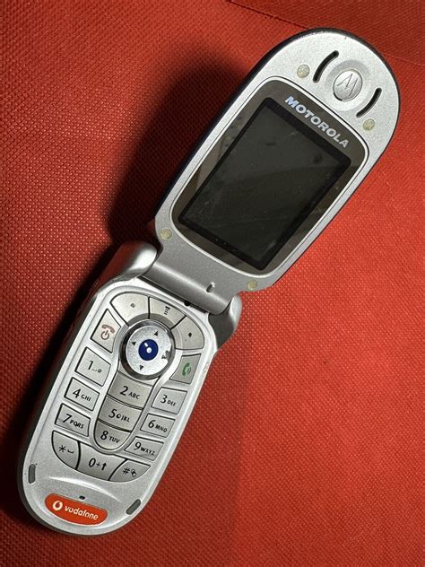 Motorola V550 Silver Unlocked Mobile Phone Ebay