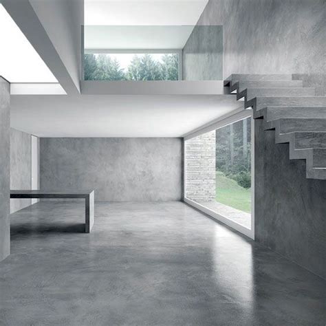 Minimalist A Concrete Floor Ideas