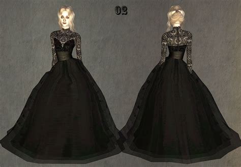 Fashion Story From Heather Wedding Charm Of Gothic Set Black Lace