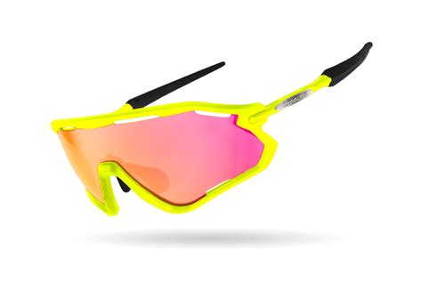 limar vega polycarbonate cycling glasses yellow fluo limarusa