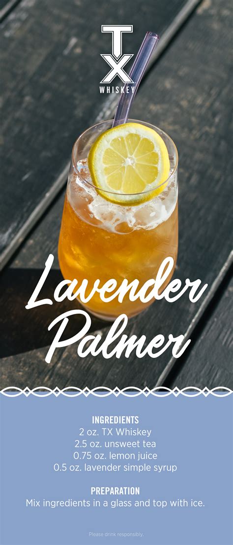 Tx Lavender Palmer Firestone And Robertson Distilling Co Recipe