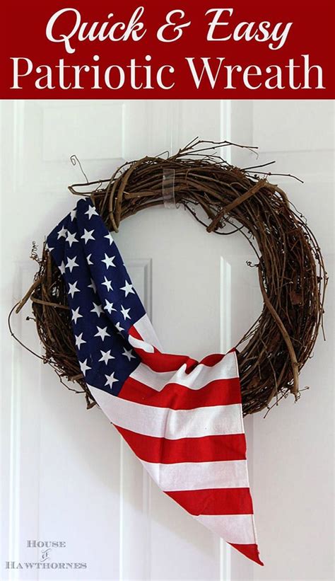 Quick And Easy 4th Of July Wreath 4th Of July Wreath