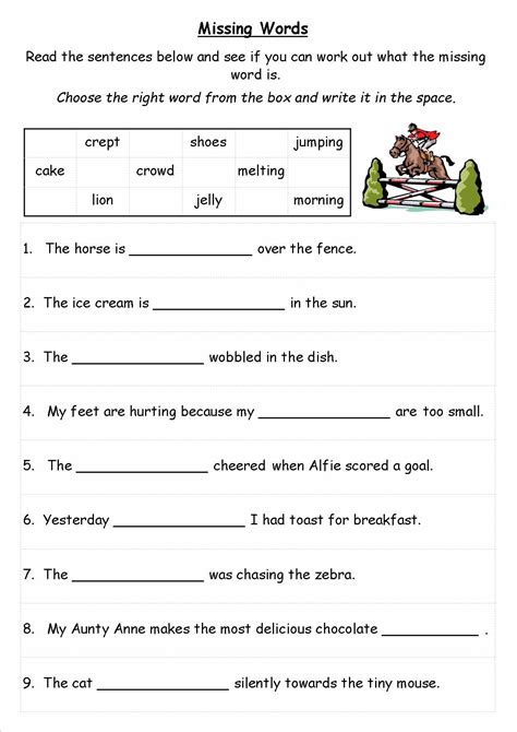 ️ks1 English Worksheets Year 2 Free Download