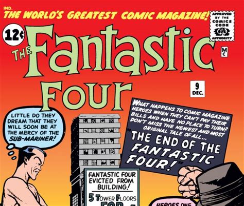 Fantastic Four 1961 9 Comic Issues Marvel
