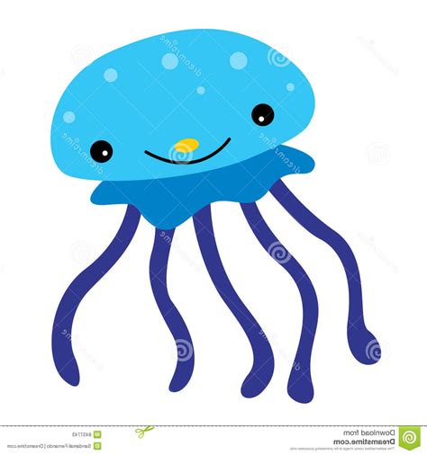 Cartoon Jellyfish Clipart Free Download On Clipartmag