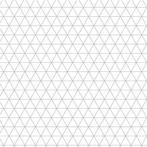 5 Free Isometric Graph Paper Template Isometric Grid Paper