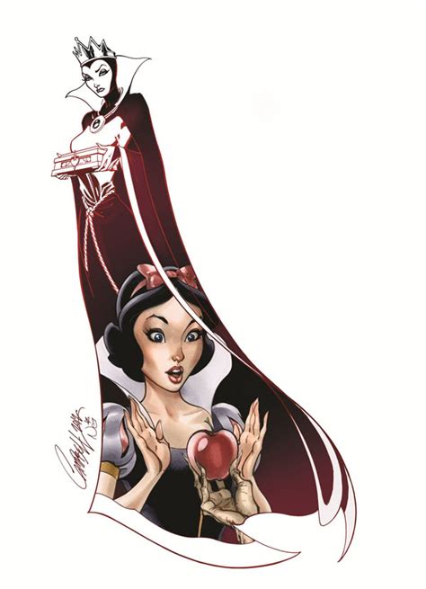 Disney Princess And Villain Art Series By J Scott Campbell — Geektyrant