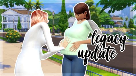 Babyshower And Gender Reveal The Sims 4 Legacy Update 4 Youtube