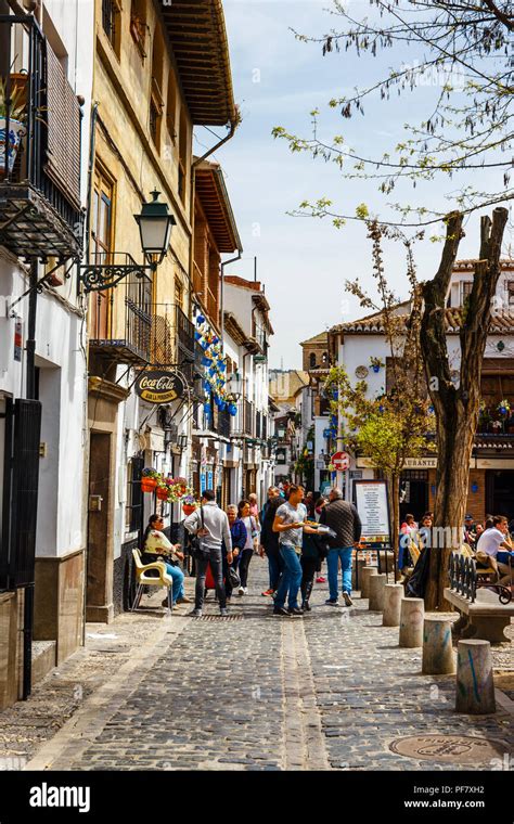 Granada Spain April 06 2018 Traditional Arabic Architecture Of