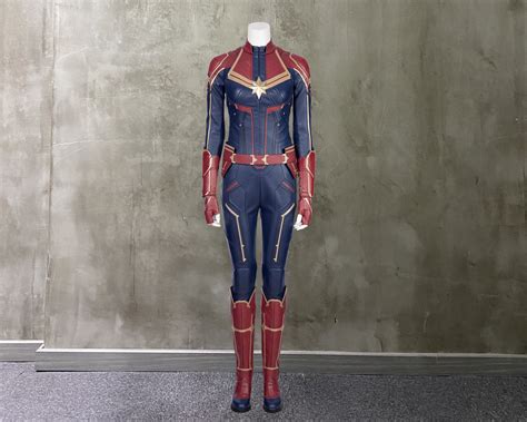Clothing Shoes And Accessories Cosonsen Movie Captain Marvel Cosplay