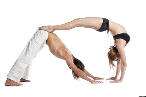 Practicing two people yoga poses is a fun way to strengthen the relationship and communication between yoga partners and improve flexibility. Partner Yoga: 5 Poses To Strengthen Your Body -- And ...
