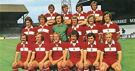 How many degrees celsius in a degree fahrenheit. THE VINTAGE FOOTBALL CLUB: MIDDLESBROUGH F.C 1974-75. By ...