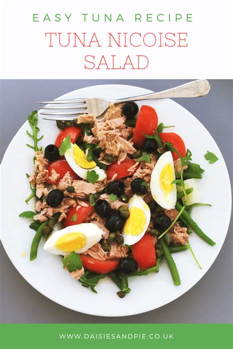 Tuna Nicoise Salad Easy Summer Meal Idea Daisies And Pie Recipe