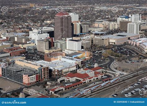 Downtown Albuquerque Editorial Image Image Of Cityscape 32093840