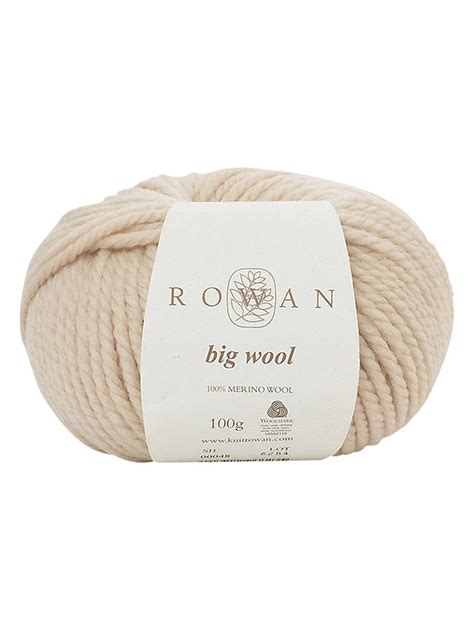 Rowan Big Wool Super Chunky Merino Yarn 100g
