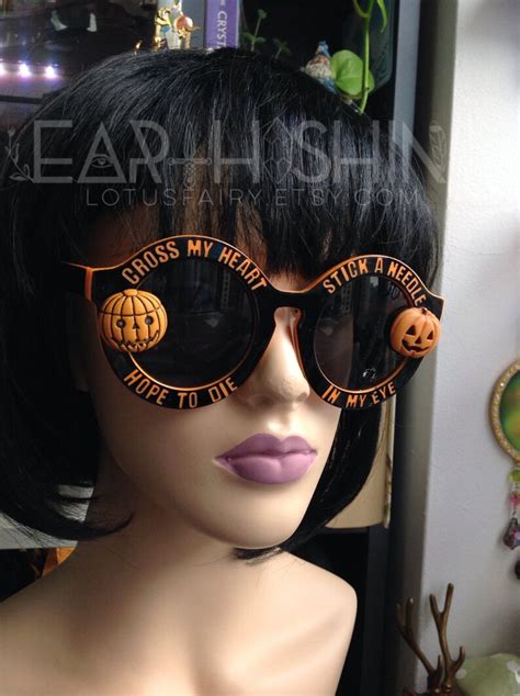 Last Pair Pumpkin Witch Sunglasses Stick A Needle In My Eye Etsy