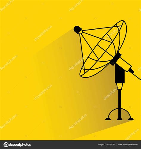 Antenna Communication Tower Stock Vector Image By ©loopang 281351012