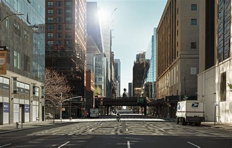 In Pictures See Photographs Of An Eerily Empty New York City During
