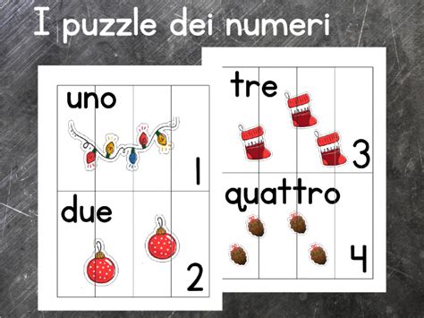 I Puzzle Dei Numeri Da 1 A 10 Mamma E Casalinga