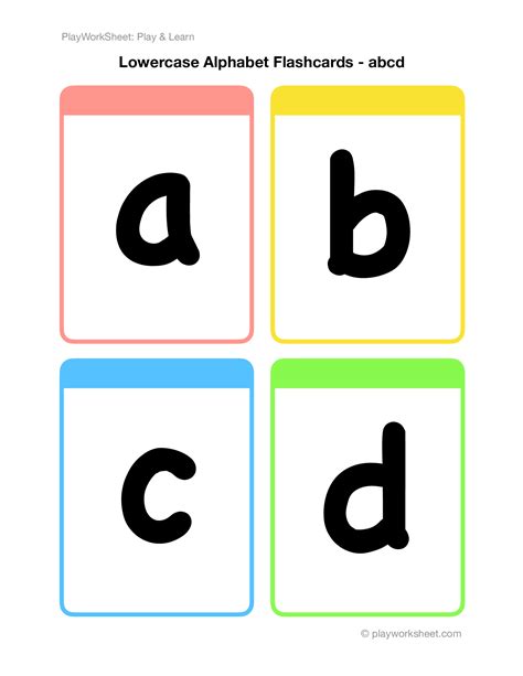 Asl Alphabet Printable Flash Cards