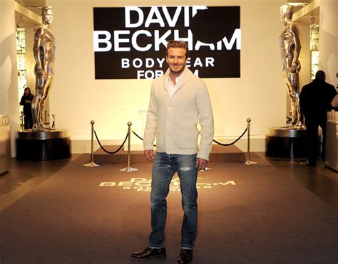 David Beckham Delighted By Giant Semi Naked Statues Of Himself